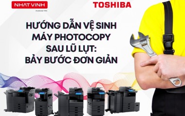 Vệ sinh máy Photocopy sau lũ lụt: Bảy Bước Đơn Giản